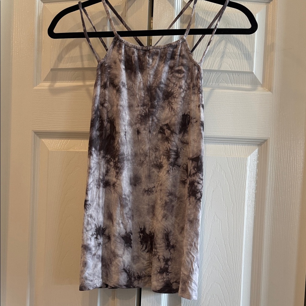 American Eagle Soft & Sexy Tie-Dye Spaghetti Strap open back top size medium